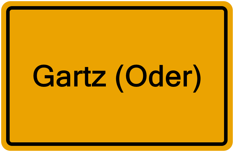 Handelsregister Gartz (Oder)